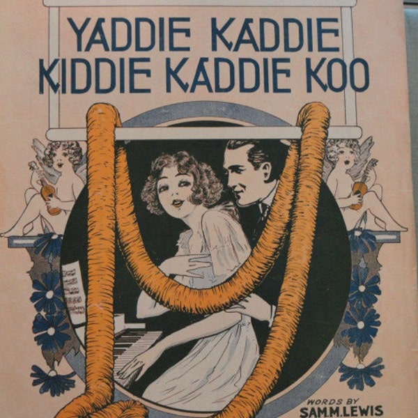 Antique Sheet Music Yaddie Kaddie Kiddie Kaddie Koo 1916