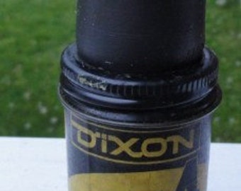 Graphite powder Vintage Dixon Jet 4 Graph-Air Gun Container