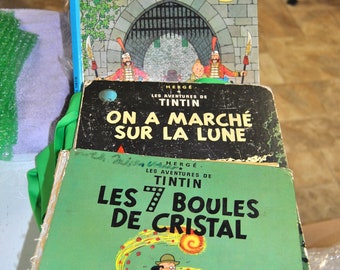 Vintage TinTin Bücher von Herge