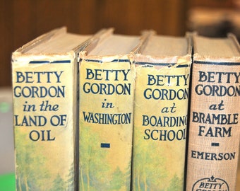 Vintage Betty Gorden Serie Bücher