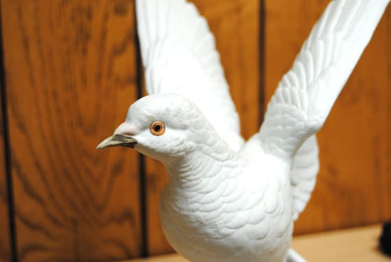 Vintage White Dove Porcelain by Andrea by Sadek - Etsy