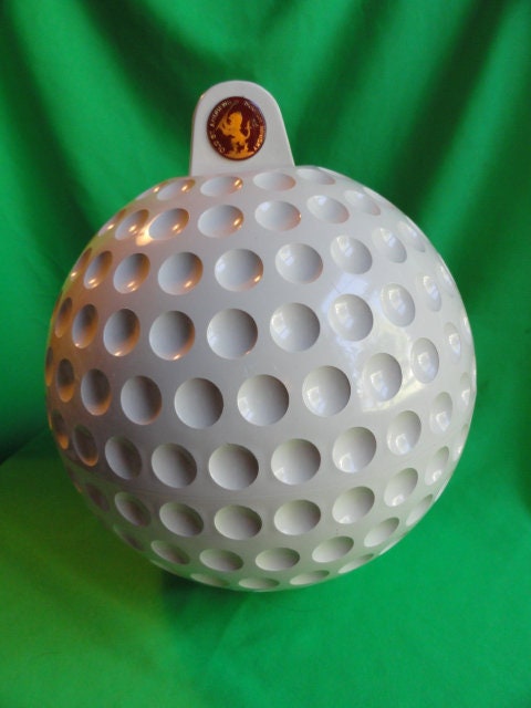 Vintage Mid-Century Modern, Lucite Golf Ball Ice Bucket by