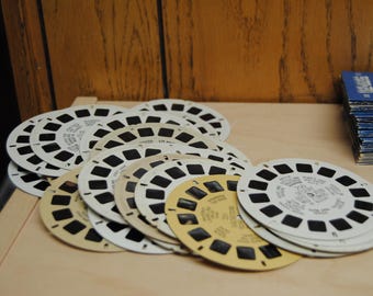 Vintage View-Master Scenic U.S.A Bundle 37 Reels