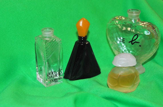 Vintage Miniature French Perfume Bottles - image 1