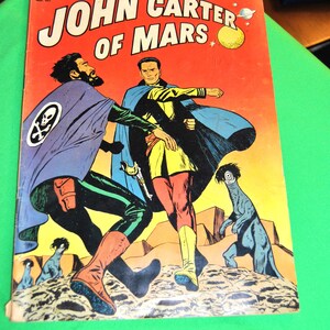 John Carter de Marte Quadrinhos nº 437 1952 Dell Vintage ABGGoodStuff