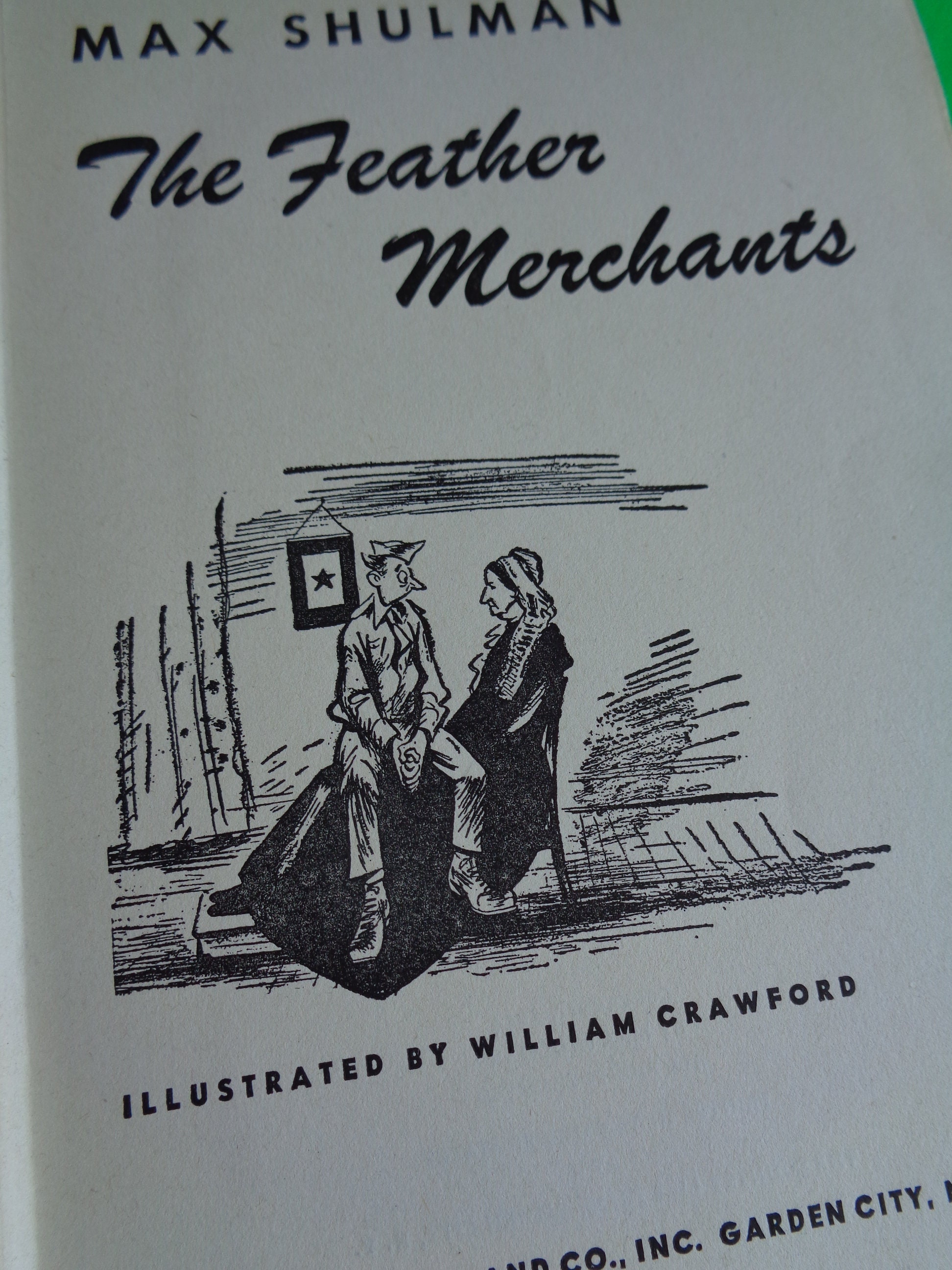 The Feather Merchants by Max Shulman 1944 Etsy Ireland