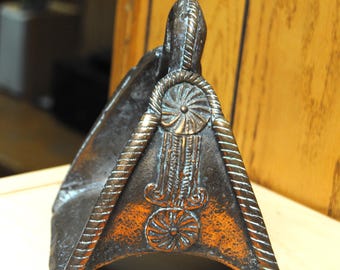 Vintage Copper South American Ceremonial Stirrup