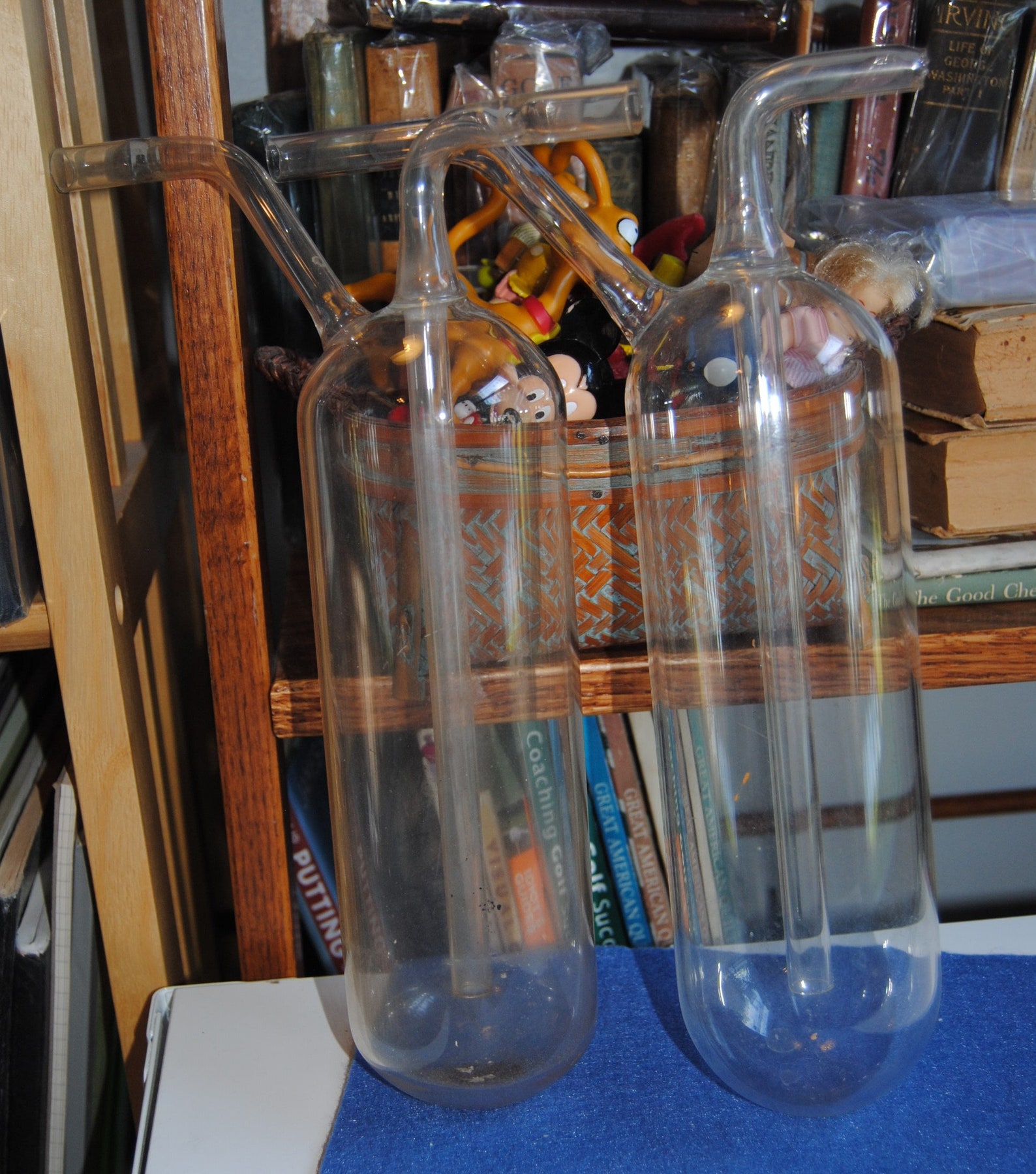 Vintage Chemistry Lab Glass Traps Etsy