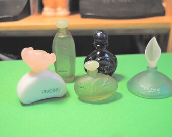 Vintage Miniature French Yves Rocher Perfume Bottles
