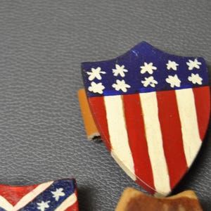 Boy Scouts Handcrafted Unique Flag Bolos for Neckerchief Scarves Vintage ABGGoodStuff