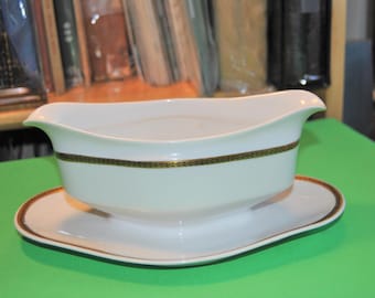 Vintage Gravy Boat German Fraureuth Fine China