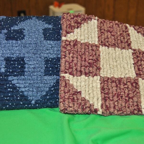 Kit De Tapis à Crocheter Quilt Mates - Modèle Log Cabin - Neuf Sous Emballage - Loisirs Créatifs