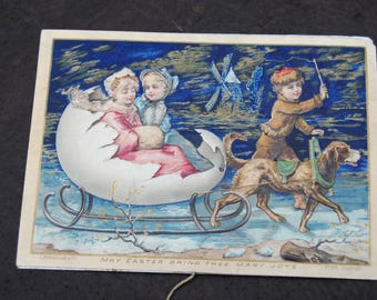 Antique Easter Greetings Cards S. Hildesheimer & Co.