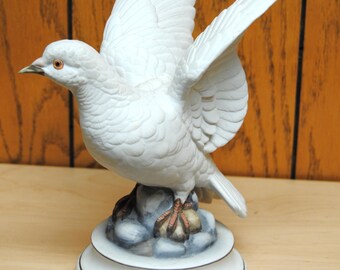 Vintage White Dove Porcelain by Andrea by Sadek - Etsy