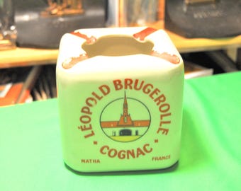Vintage Leopold Brugerolle Cognac Ashtray and/or Holder
