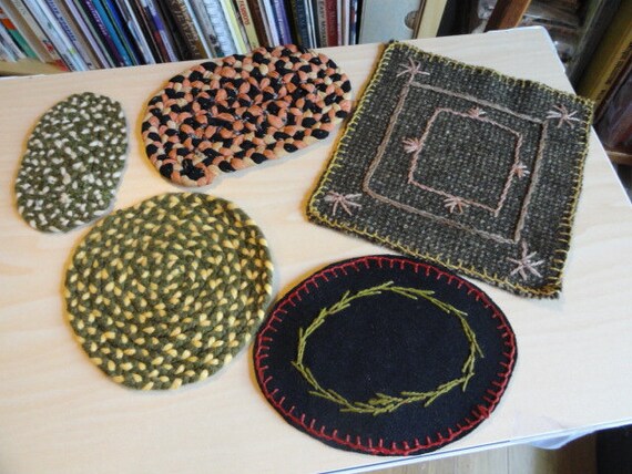 handmade dollhouse rugs