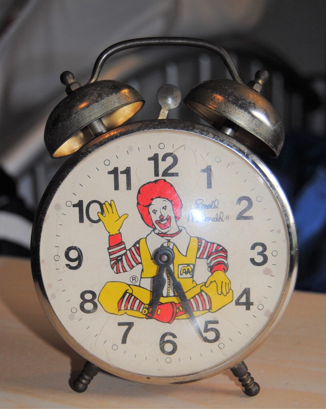 Vintage Ronald McDonald Alarm Clock Etsy