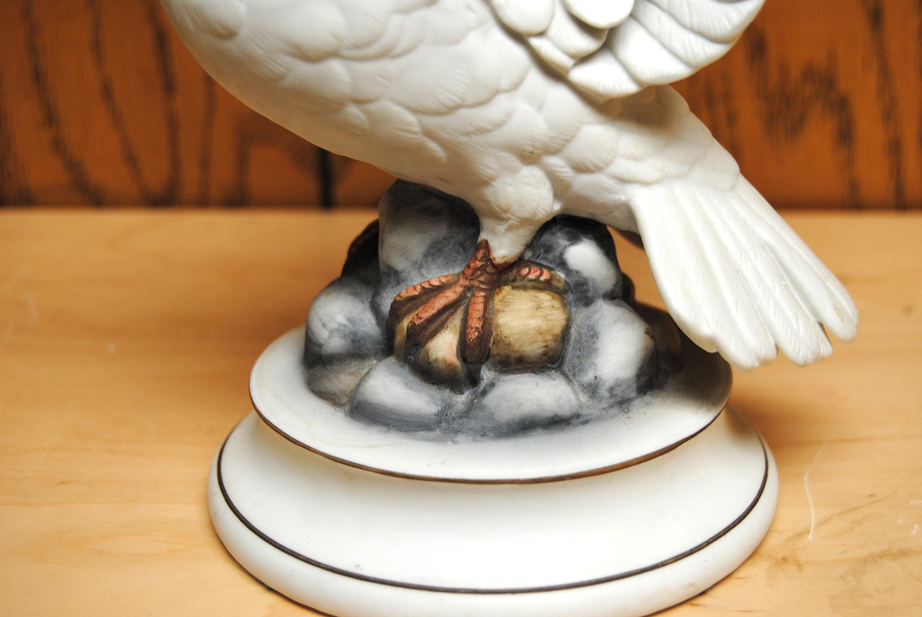 Vintage White Dove Porcelain by Andrea by Sadek - Etsy