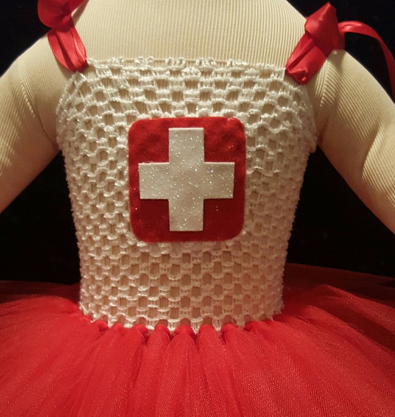 Nurse tutu dress ER dress Halloween costume Halloween nurse Etsy