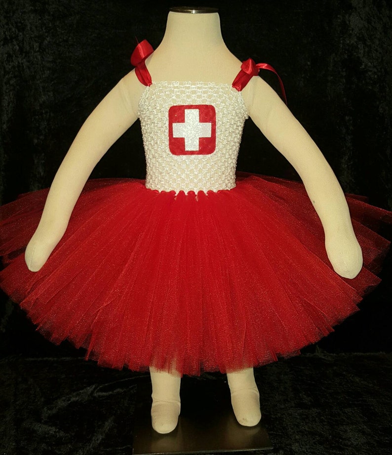 Nurse tutu dress ER dress Halloween costume Halloween nurse Etsy