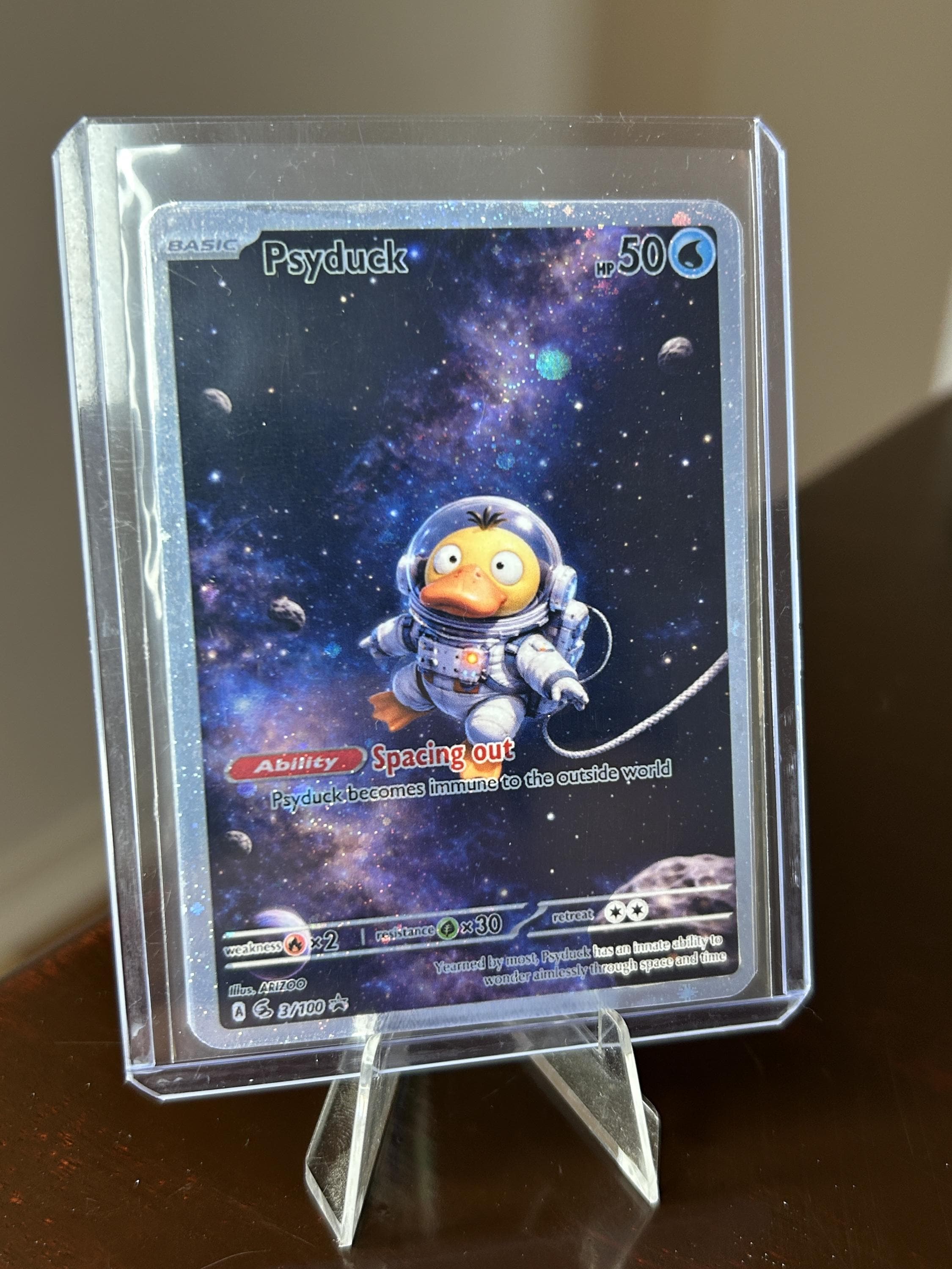 Psyduck Card Binder - Etsy