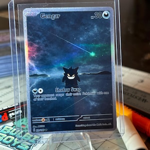 Gengar “Cleffa’s Shadow” Custom Made TCG - SIR Holo Card