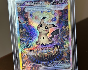 Mimikyu “Sunbreon in the Mirror” Specialtillverkad TCG - SIR Holo-kort