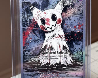 Custom Pokemon Card Joker's Mimikyu - Etsy Custom Pokemon Card Joker's Mimikyu - Etsy
