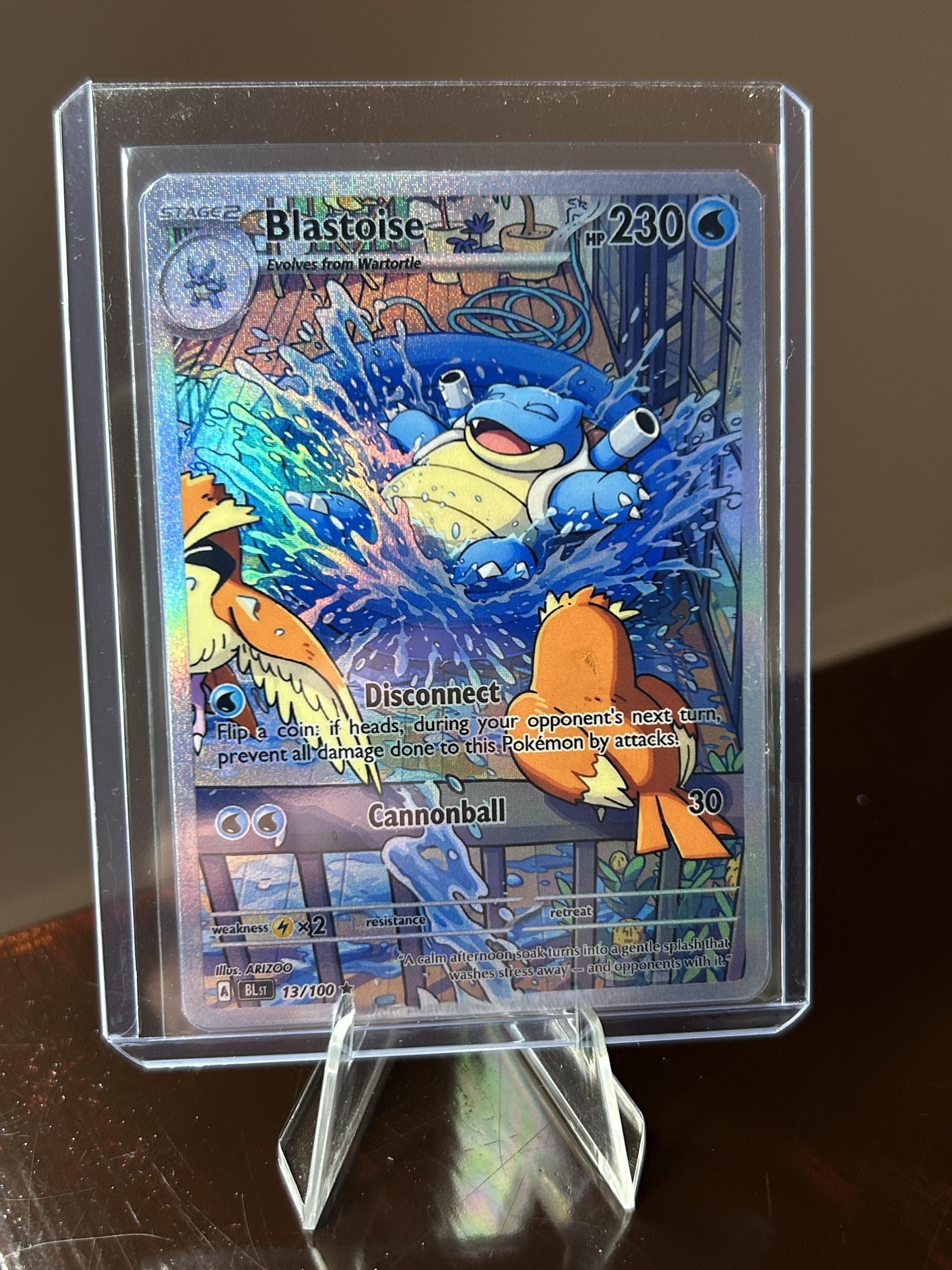 squirtle holographic card Charizard - 025/185 Reverse Holo Rare main image 1