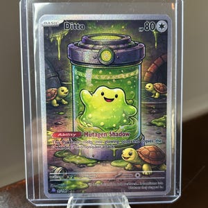 "Dito ""Turtle Power"" individuell angefertigte SIR Holo Karte."