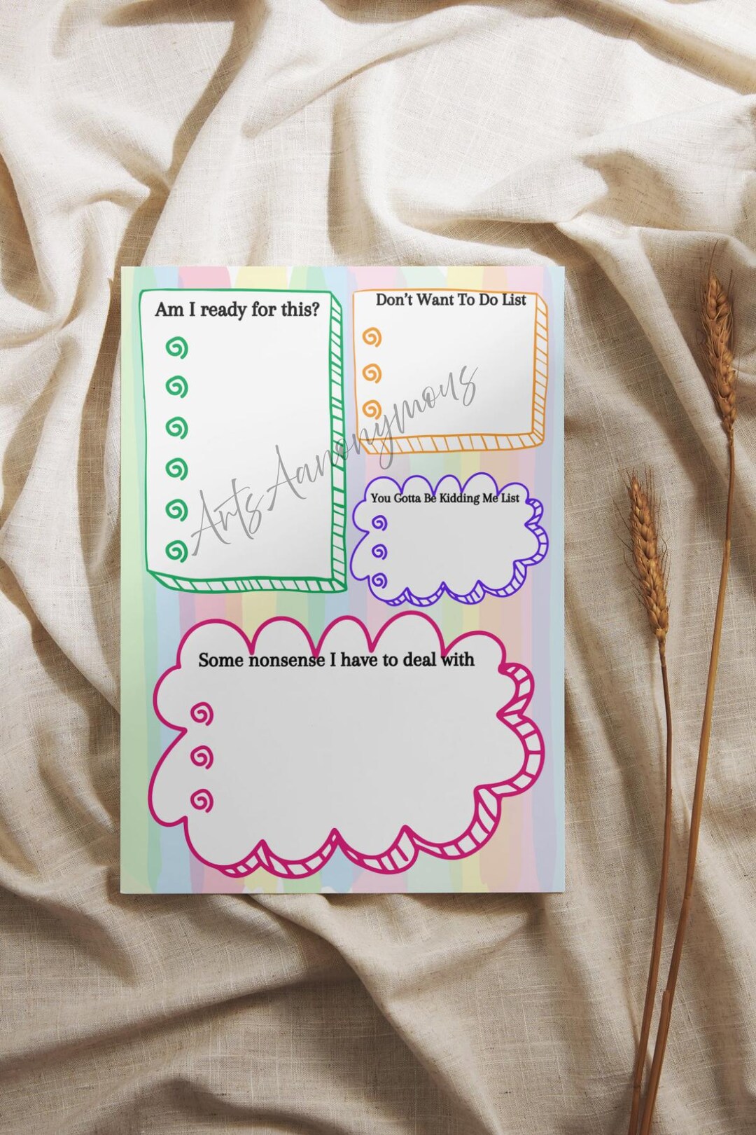 Sassy Notes Fun To-do Note Pads, Colorful Funny Planner Notes for Teachers, Best ...