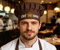 Custom Embroidered Chef Hat,Customized Name,Logo, Initial,Kitchen Hat Gift for Cooks and Baking Enthusiasts,Batch Chef Hats