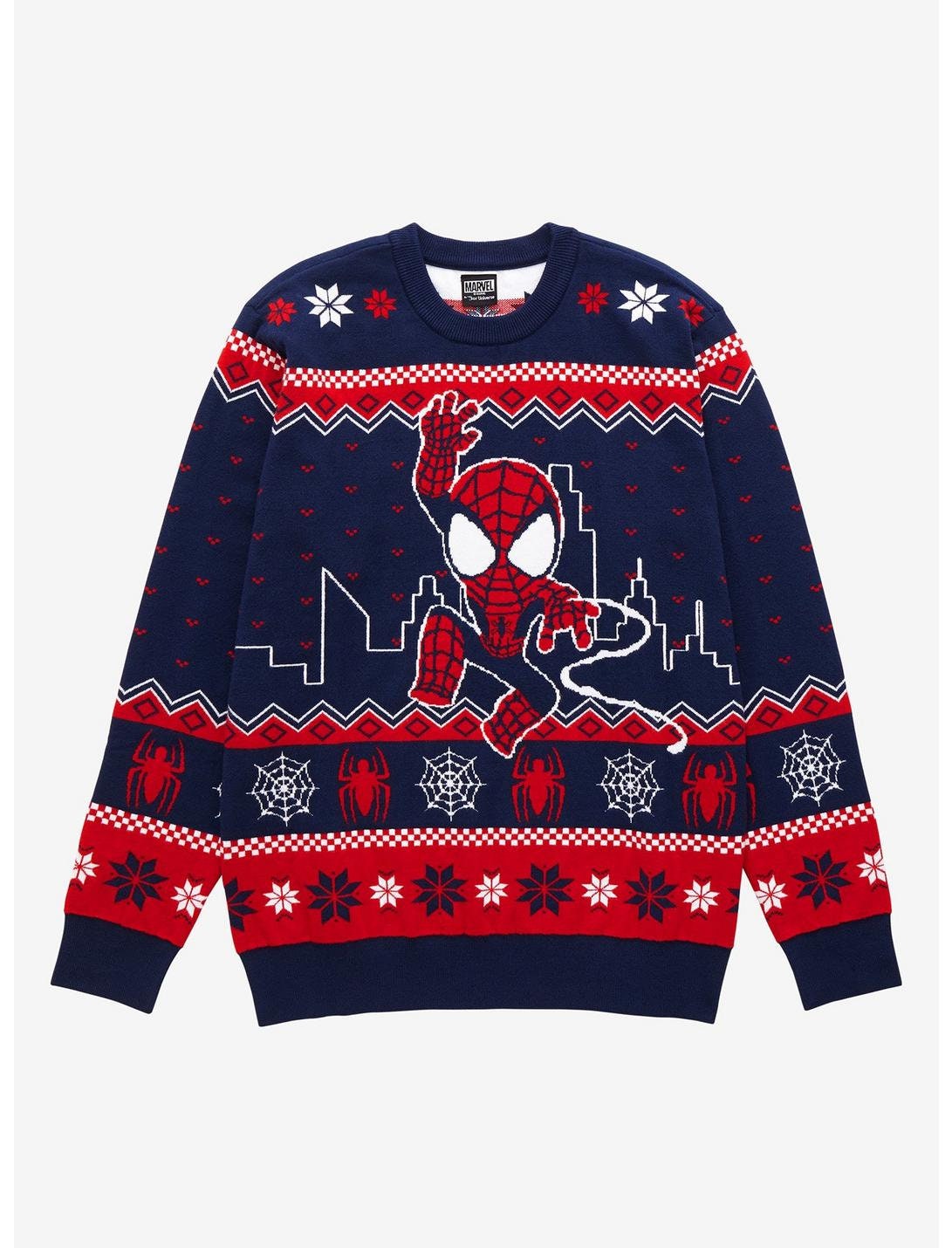 Spiderman Sweater - Etsy