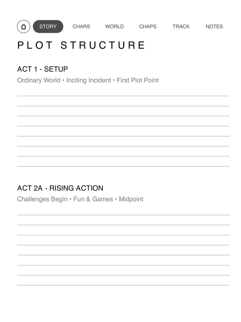Writer's Notebook | Novel Planner for Kindle Scribe & Remarkable 2 ...