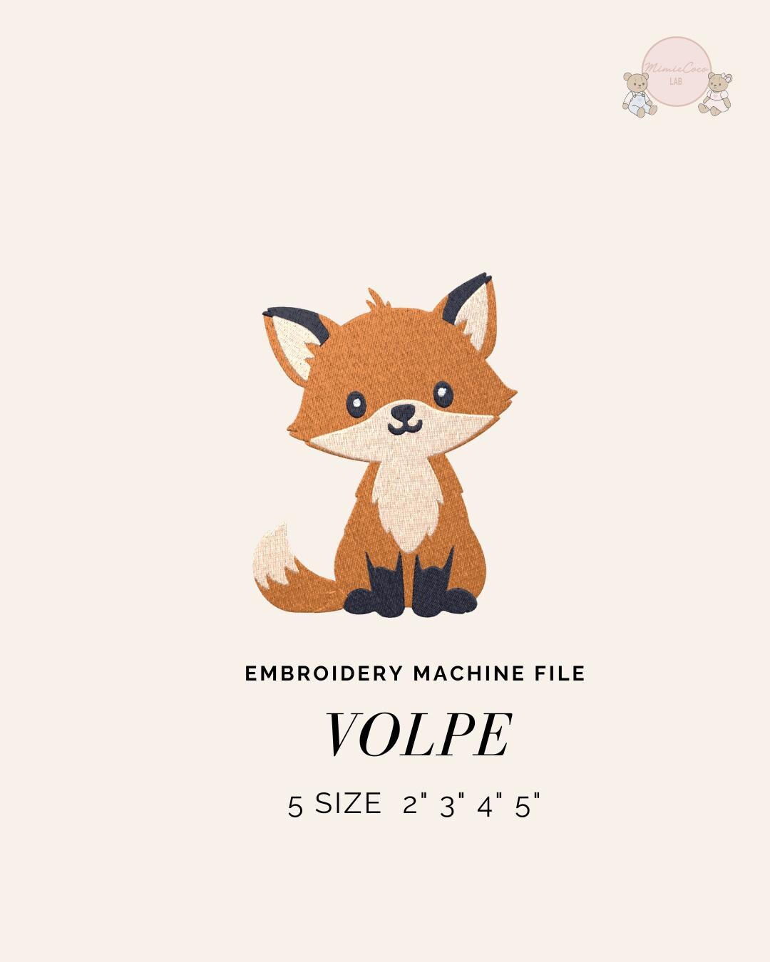 Fox Machine Images Cute Fox Machine Embroidery File, Instant Download. - Etsy