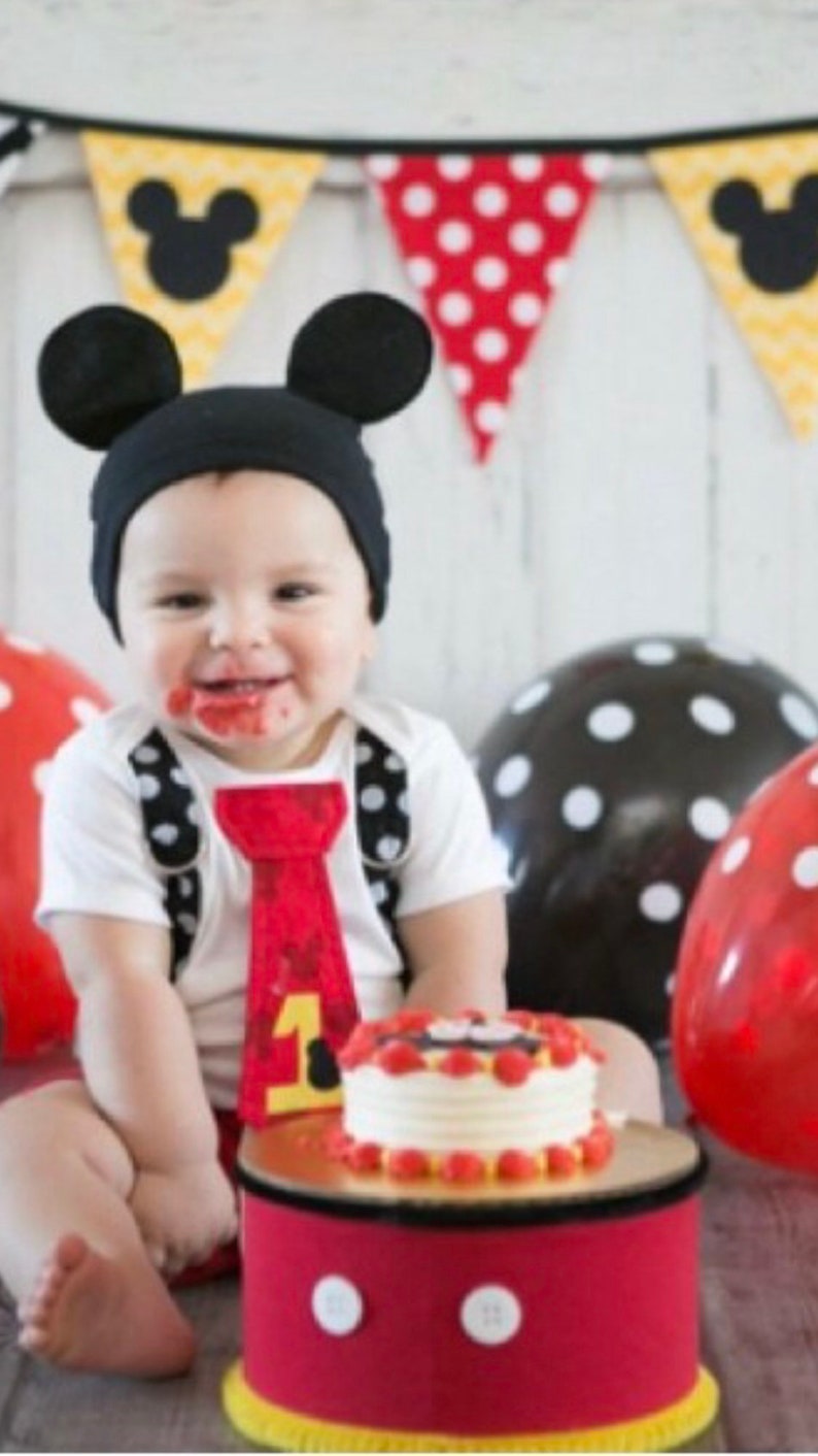 Cake Pop Cupcake Stand Mickey Mouse Inspired Cake Stand/topper Etsy