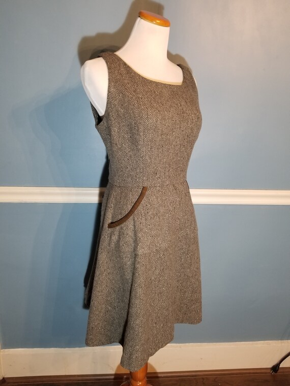 Vintage Tweed Pinafore