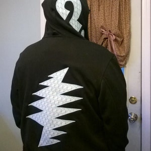 Embroidered 13 Point Grateful Dead Lightning Bolt Jacket