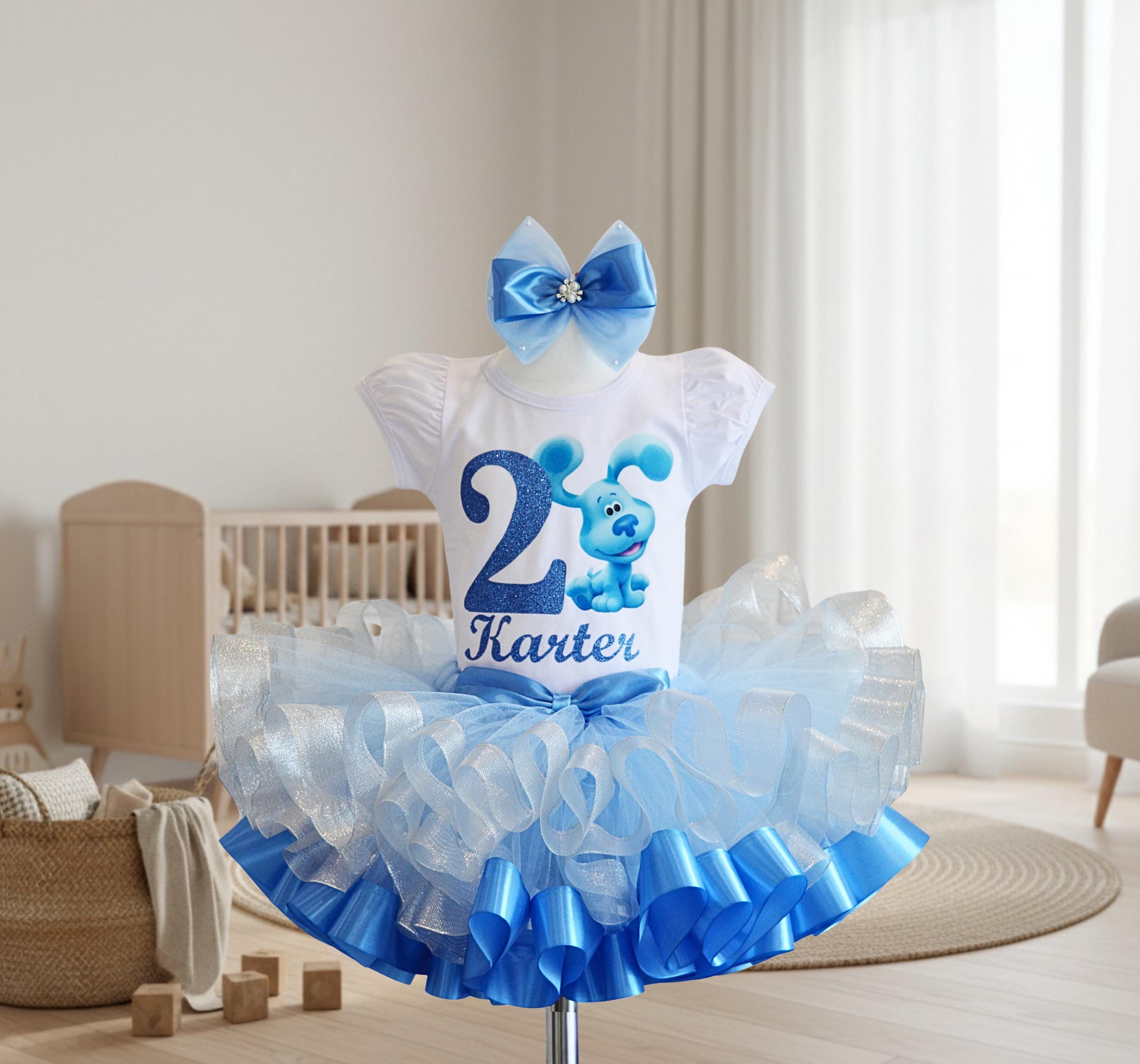 blues clues birthday party dress up Tutu 90s Collared Dress - sale_last_chance Color:Rose Quartz Your little one is