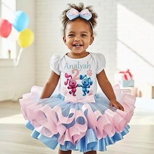 Pink Blue Clues Birthday Dress - Etsy Pink Blue Clues Birthday Dress - Etsy