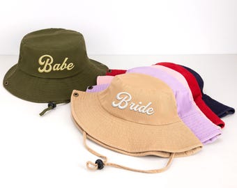 Embroidered Custom Hat,Personalized Hat,Personalized Summer Family Matching Bucket Hat,Outdoor Fishing Hiking Hat,Sun Hat,Summer Hat