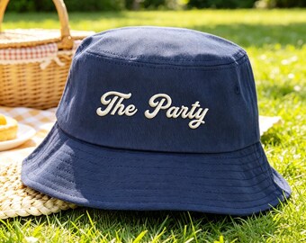 Custom text logo bucket hats, Personalized Bucket Hats With Text,Bucket Hat, Personalized Outdoor Sun Hat,Bachelorette Party Gift