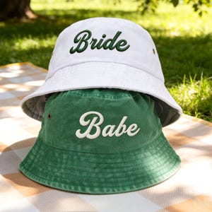 Sombrero de pescador vintage bordado a medida, sombrero de pescador vintage, sombrero de sol personalizado para exteriores, sombreros personalizados para mujer, regalo para despedida de soltera