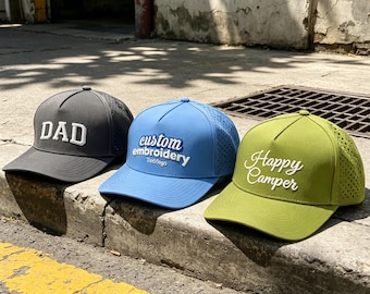 Summer Sun Trucker Cap,Personalized Dad Caps,Quick drying truck driver's hat,Custom Hat with Name,Group Travel Gift