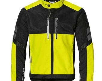 BMW Motorrad Bavella men's motorcycle jacket Premium motorbike riding jacket Ventilated Biker Jacket Men’s Touring Moto Adventure Biker Gear