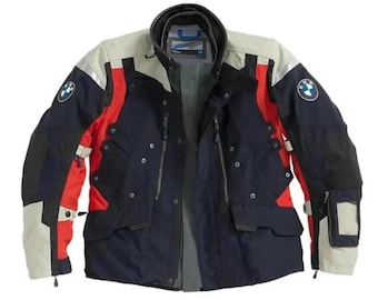 BMW Motorrad GS Rallye Motorcycle Jacket Men's Adventure Touring Biker Jacket Premium Riding Gear Road Safety Jacket Prefect Gift for Him