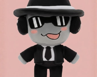 DevSeries Peluche De Collection Pyxl De Peluche En Polyester De 20 Cm Avec Code D'Objet Virtuel Exclusif