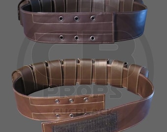 Boba Fett Cinturón de munición / Mandalorian Star Wars Cosplay Traje Prop Réplica