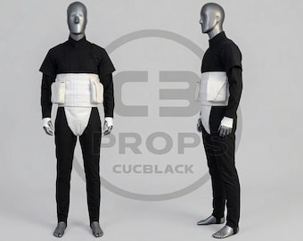 Conjunto de réplica de disfraz de traje de vuelo de soldado explorador con partes blandas para cosplay.