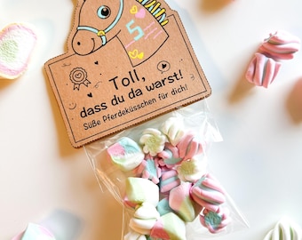 Pony Party Favor Printable, Horse Birthday Candy Bag Topper, Pony Decorations, Kids Birthday Favor, Horse Theme Goodie Bag DIY PDF